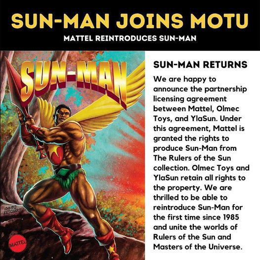 Sun-Man Masters of the Universe Origins (MotU)