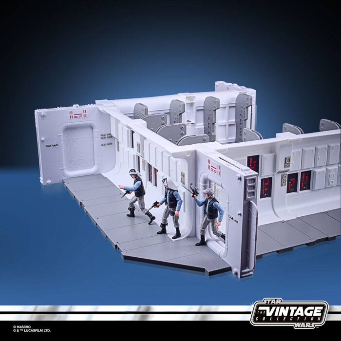 Tantive IV (4) Hallway mit Rebel Fleet Trooper aus der Star Wars Vintage Collection Spielset