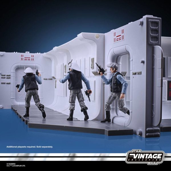 Tantive IV (4) Hallway mit Rebel Fleet Trooper aus der Star Wars Vintage Collection Spielset