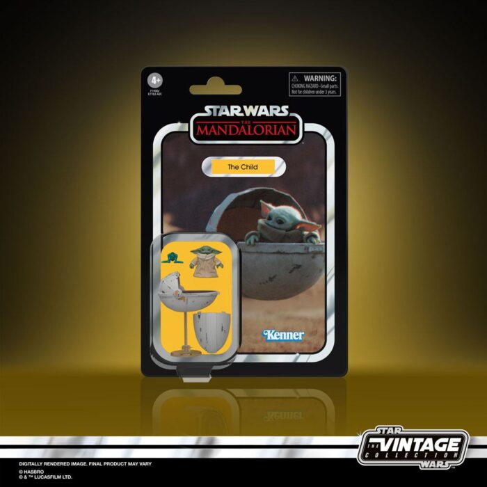 The Child (Grogu) aus Star Wars: The Mandalorian als Vintage Collection Figur VC184