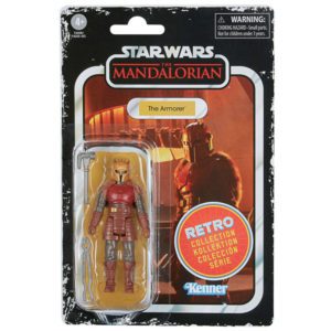 The Armorer Star Wars The Mandalorian Retro Collection Wave 2 Figur von Hasbro