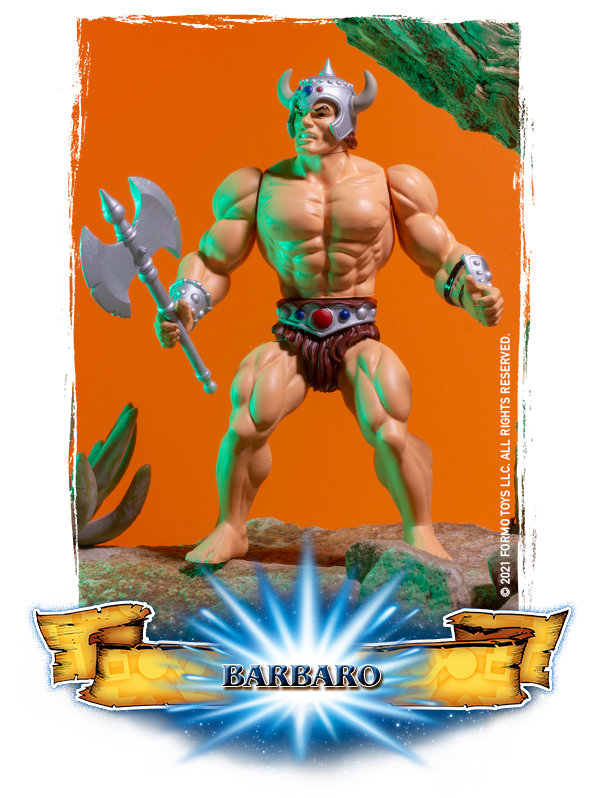 Barbaro Lords of Power Actionfigur von Formotys