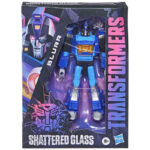 Blurr Transformers Figur Deluxe Class Shattered Glass Collection Pulse Exclusive von Hasbro