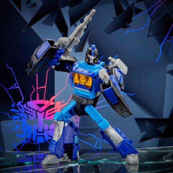 Blurr Transformers Figur Deluxe Class Shattered Glass Collection Pulse Exclusive von Hasbro
