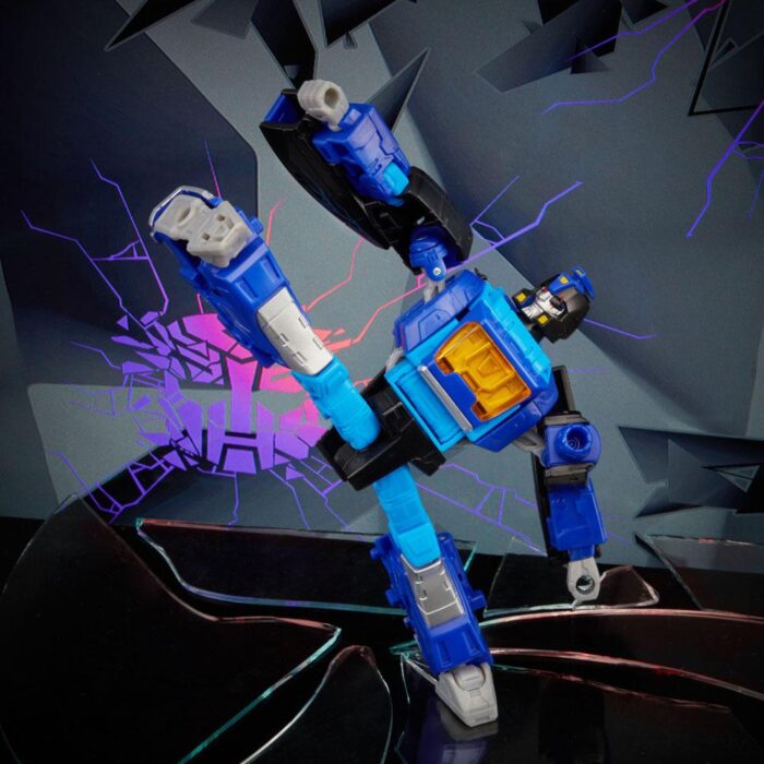 Blurr Transformers Figur Deluxe Class Shattered Glass Collection Pulse Exclusive von Hasbro