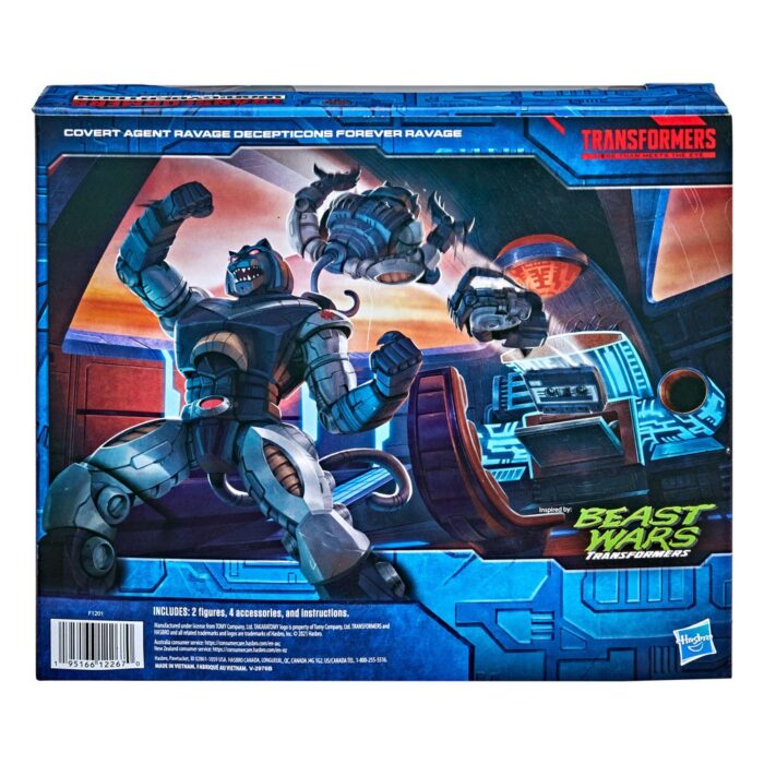Covert Agent Ravage & Decepticon Forever Ravage Beast Wars Tranformers Generations War for Cybertron Deluxe Figur von Hasbro und Takara Tomy