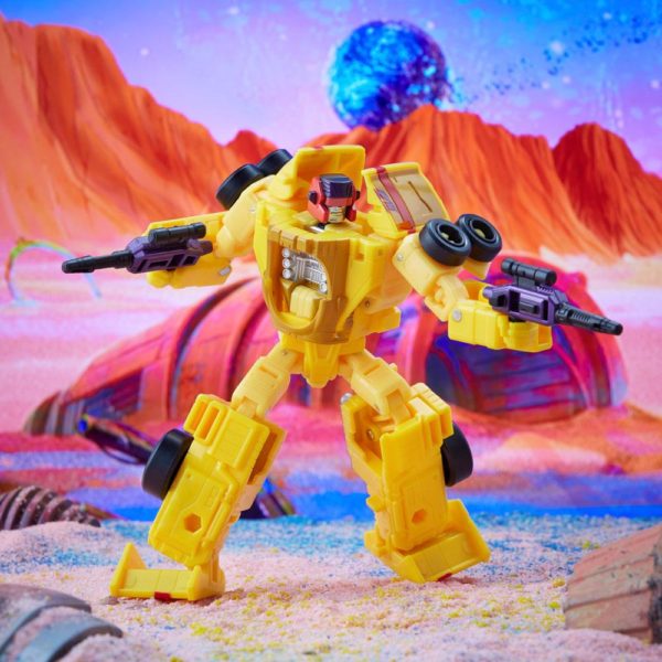Decepticon Dragstrip Transformers Generations Legacy Deluxe Figur von Hasbro und Takara Tomy