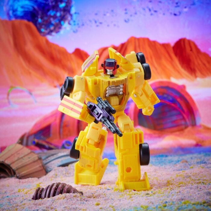 Decepticon Dragstrip Transformers Generations Legacy Deluxe Figur von Hasbro und Takara Tomy