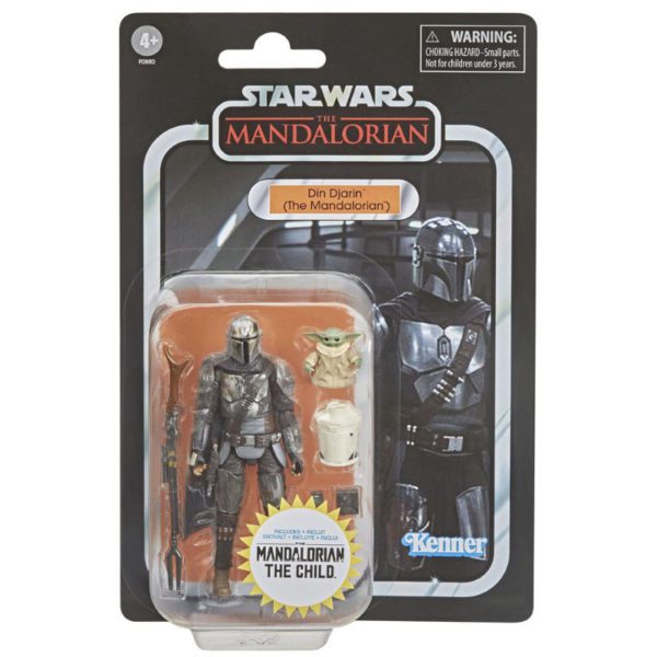 Din Djarin (The Mandalorian) & Grogu Star Wars Vintage Collection Figur VC177 von Hasbro