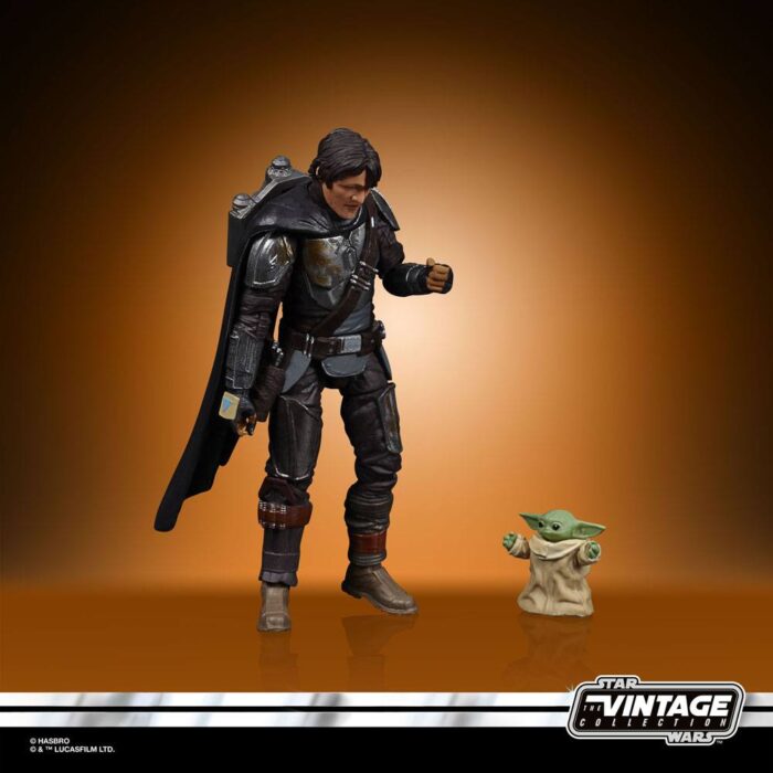 Din Djarin (The Mandalorian) & Grogu Star Wars Vintage Collection Figur VC177 von Hasbro