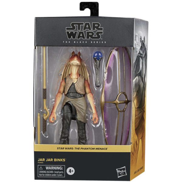 Jar Jar Binks aus Star Wars: The Phantom Menace als Black Series 6" Deluxe Figur von Hasbro