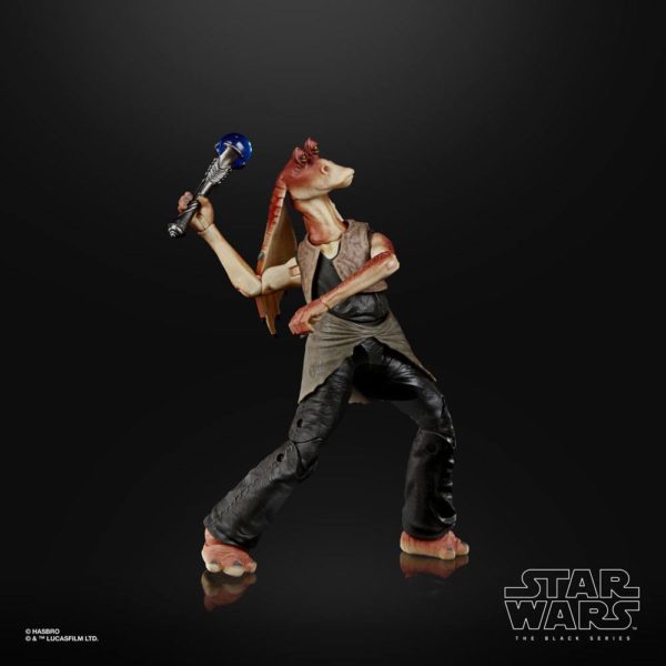 Jar Jar Binks aus Star Wars: The Phantom Menace als Black Series 6" Deluxe Figur von Hasbro