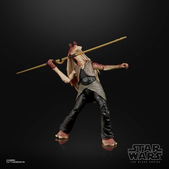 Jar Jar Binks aus Star Wars: The Phantom Menace als Black Series 6" Deluxe Figur von Hasbro
