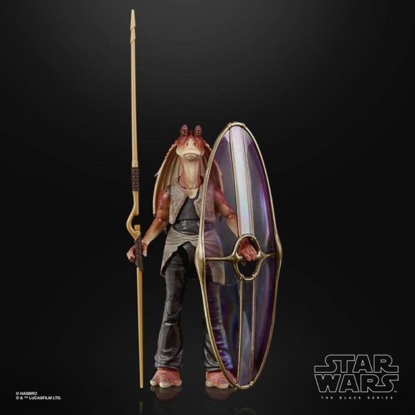 Jar Jar Binks aus Star Wars: The Phantom Menace als Black Series 6" Deluxe Figur von Hasbro