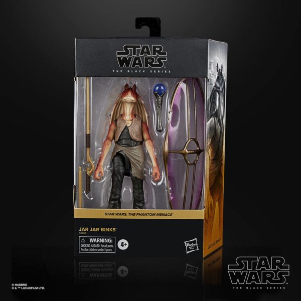 Jar Jar Binks aus Star Wars: The Phantom Menace als Black Series 6" Deluxe Figur von Hasbro