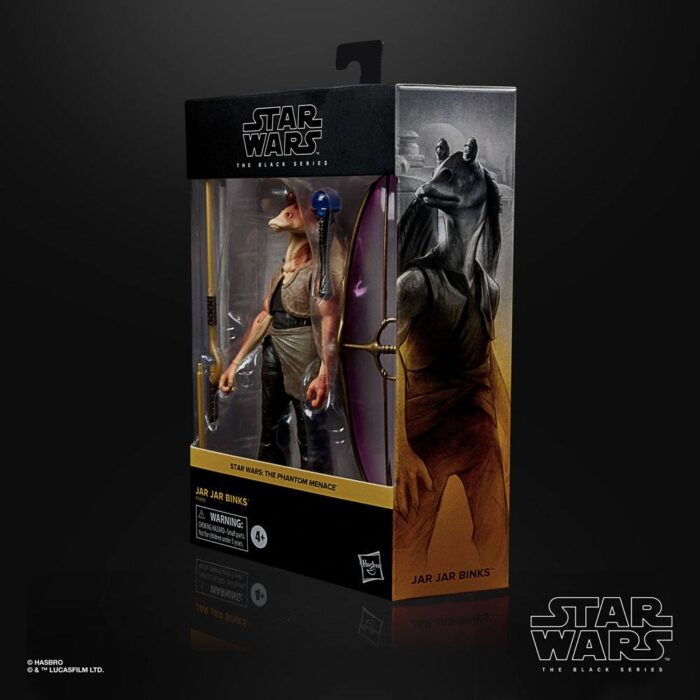 Jar Jar Binks aus Star Wars: The Phantom Menace als Black Series 6" Deluxe Figur von Hasbro