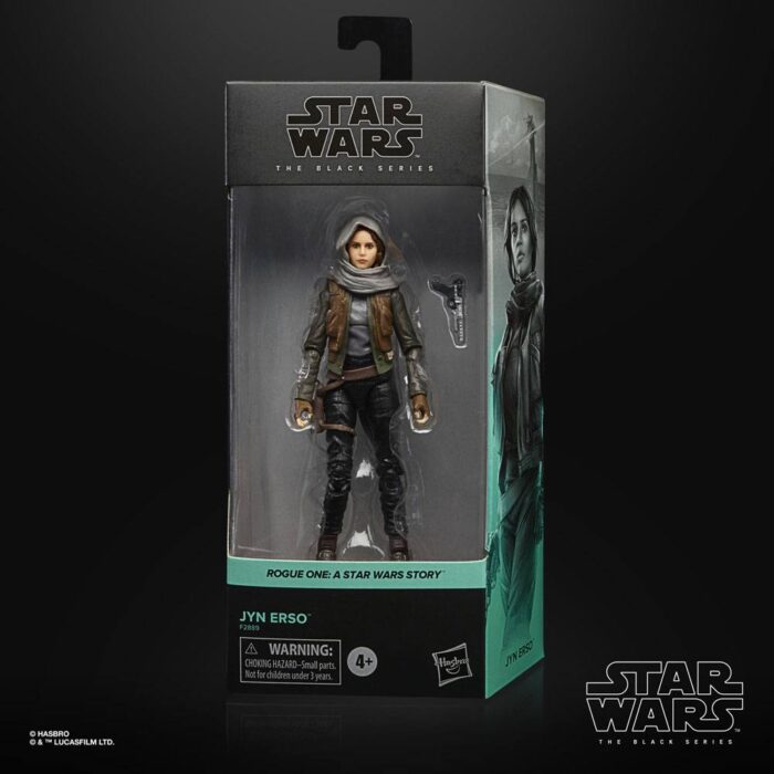 Jyn Erso aus Star Wars: Rogue One als Black Series 6" Figur Fan Channel Exclusive von Hasbro