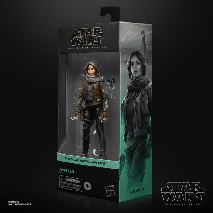 Jyn Erso aus Star Wars: Rogue One als Black Series 6" Figur Fan Channel Exclusive von Hasbro