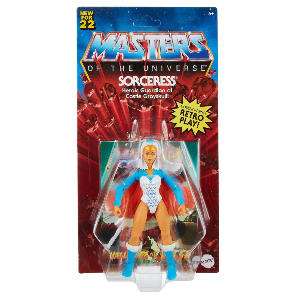 Sorceress Masters of the Universe Origins MotU Figur Wave 7 von Mattel