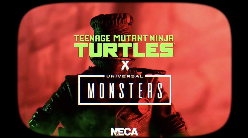 Universal Monsters und Teenage Mutant Ninja Turtles (TMNT) Figuren von NECA