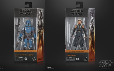 Death Watch Mandalorian und Ahsoka Tano als Star Wars Black Series 6-Inch Figur von Hasbro