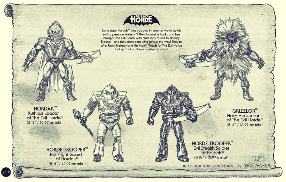 Evil Horde Pack Masters of the Universe Origins Power-Con 2021 Exclusive