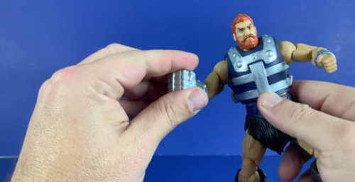 Unboxing und Review zur Masters of the Universe Revelation (MotU) Actionfigur Fisto