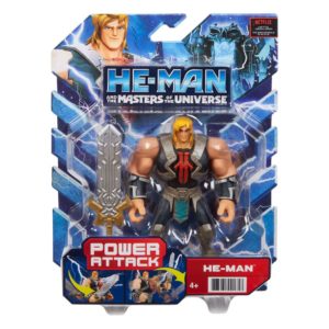He-Man als He-Man and the Masters of the Universe MotU Power Attack Figur von Mattel