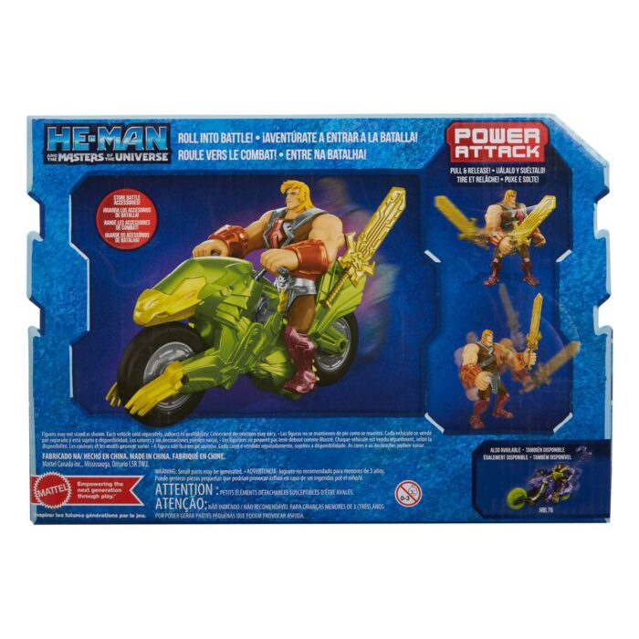 He-Man und Ground Ripper als He-Man and the Masters of the Universe MotU Power Attack Actionfiguren Set von Mattel
