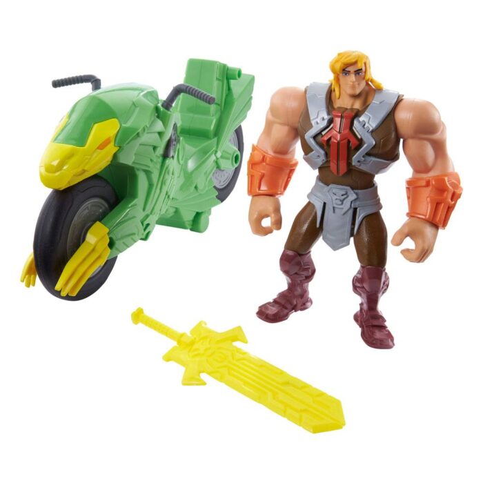 He-Man und Ground Ripper als He-Man and the Masters of the Universe MotU Power Attack Actionfiguren Set von Mattel