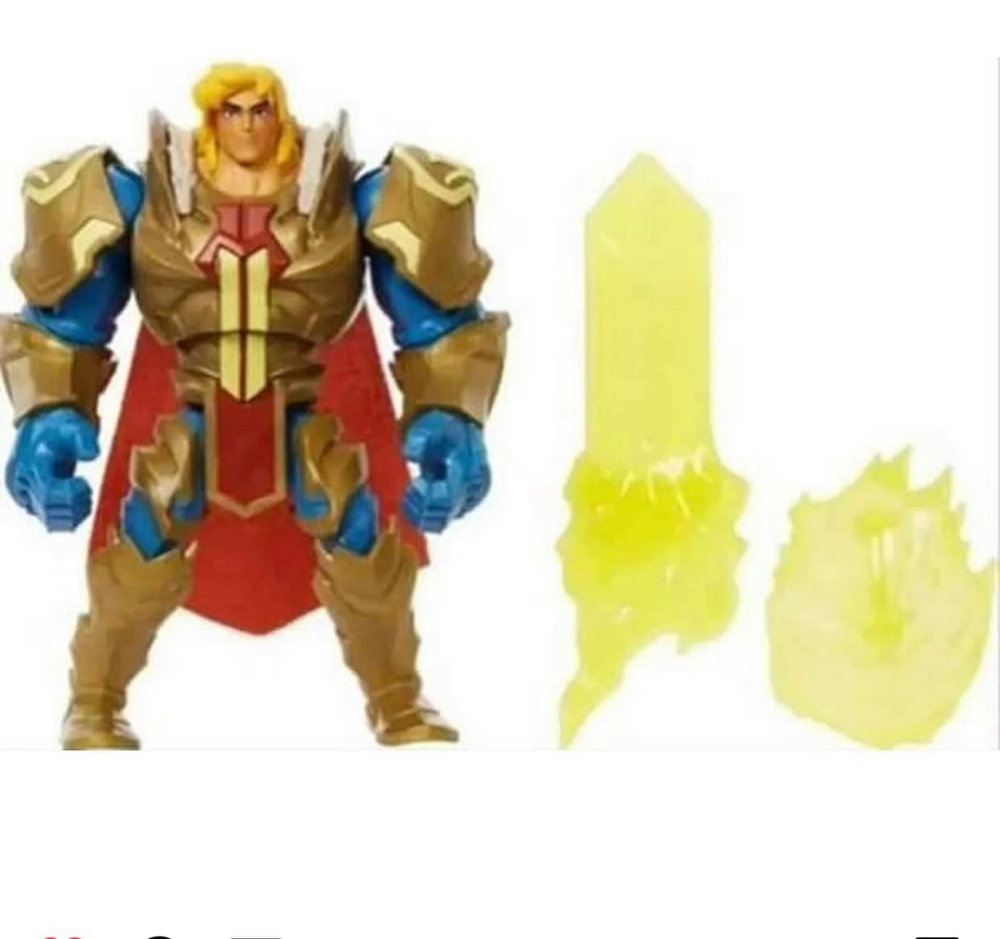 He-Man Figur in neuem Design aus He-Man and the Masters of the Universe