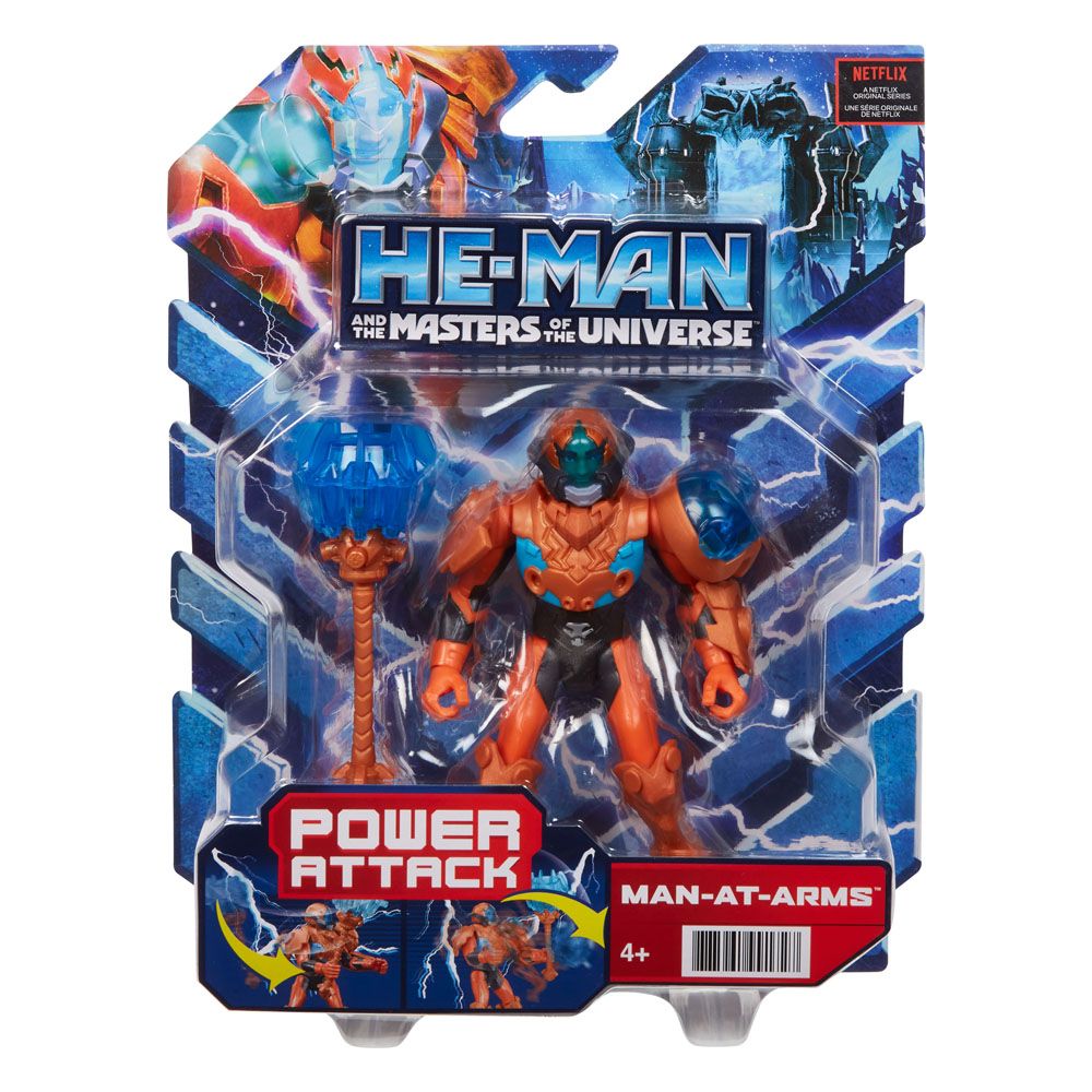 Man-At-Arms als He-Man and the Masters of the Universe MotU Power Attack Figur von Mattel