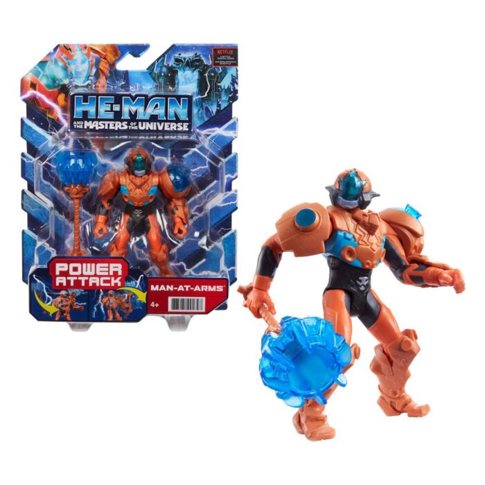 Man-At-Arms als He-Man and the Masters of the Universe MotU Power Attack Figur von Mattel
