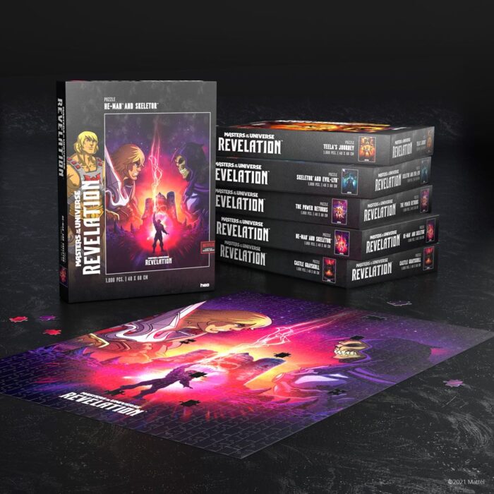 Masters of the Universe (MotU) Revelation Puzzle He-Man und Skeletor