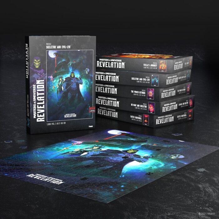 Masters of the Universe (MotU) Revelation Puzzle Skeletor und Evil-Lyn