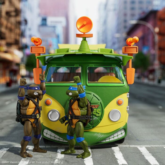 PARTY WAGON – Teenage Mutant Ninja Turtles Ultimate (TMNT) – Super7 – Bild 24