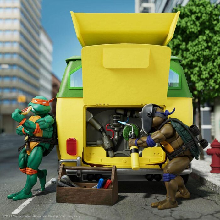 PARTY WAGON – Teenage Mutant Ninja Turtles Ultimate (TMNT) – Super7 – Bild 23