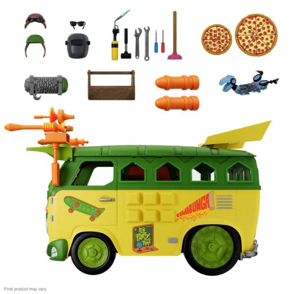 Party Wagon der Teenage Mutant Ninja Turtles von Super 7