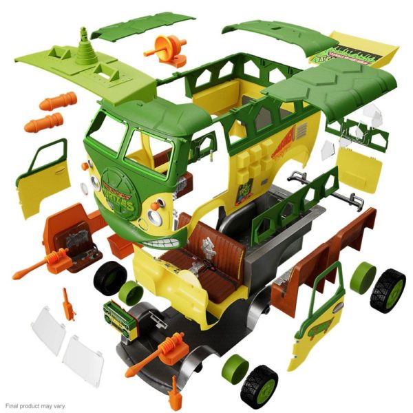 Party Wagon der Teenage Mutant Ninja Turtles von Super 7