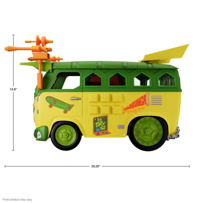 Party Wagon der Teenage Mutant Ninja Turtles von Super 7