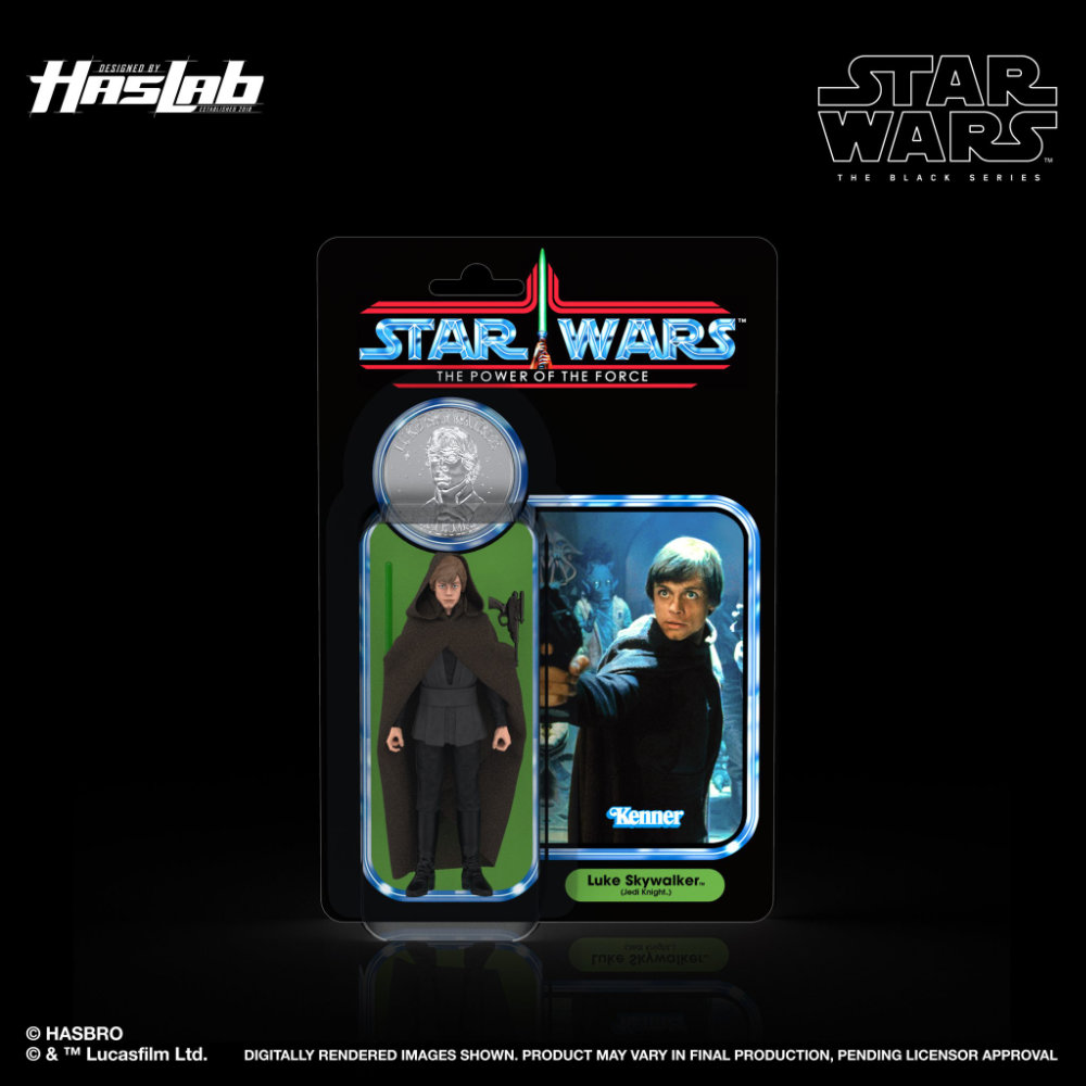 Star Wars Black Series Rancor in Farbe und Stretch Goal 4 Luke Skywalker (Jedi Knight) als Actionfigur von Hasbro