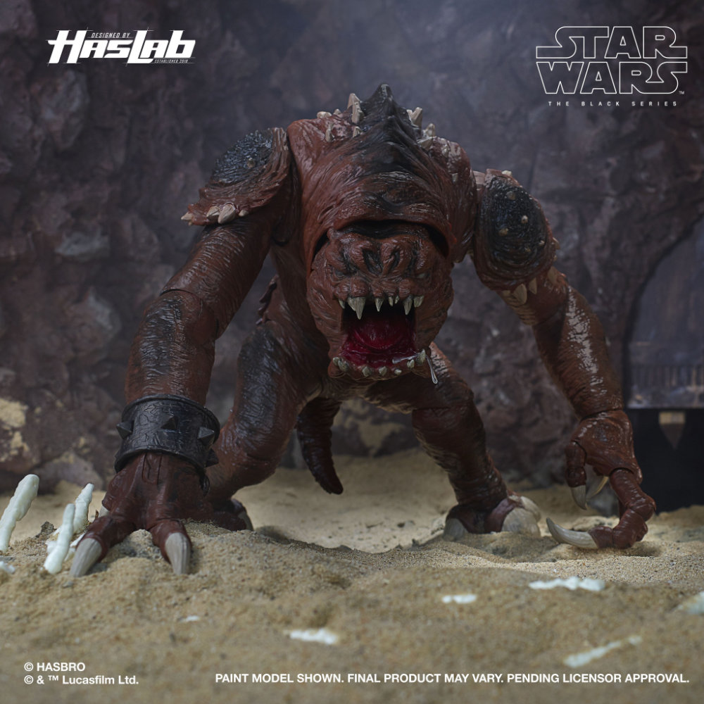 Star Wars Black Series Rancor in Farbe und weitere Stretch Goals der Hasbro Pulse Kampagne präsentiert