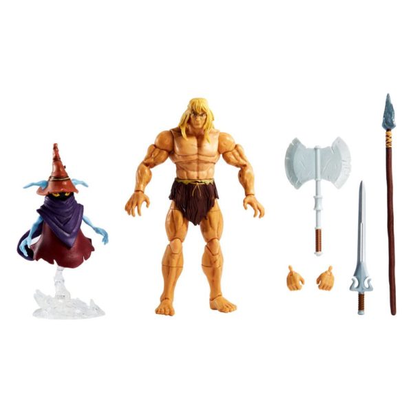 Savage He-Man und Orko Masters of the Universe Revelation Masterverse Deluxe Figur von Mattel