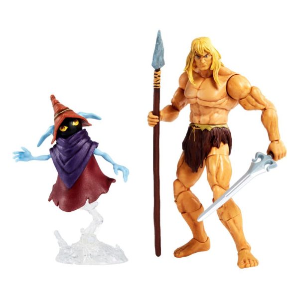 Savage He-Man und Orko Masters of the Universe Revelation Masterverse Deluxe Figur von Mattel
