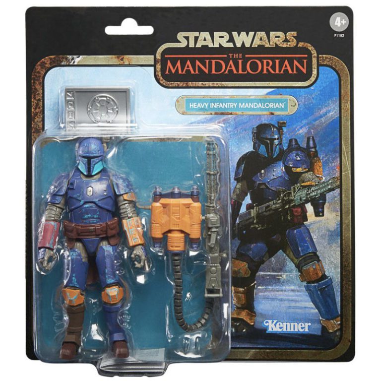 Heavy Infantry Mandalorian als Star Wars Black Series Credit Collection 6" Figur von Hasbro