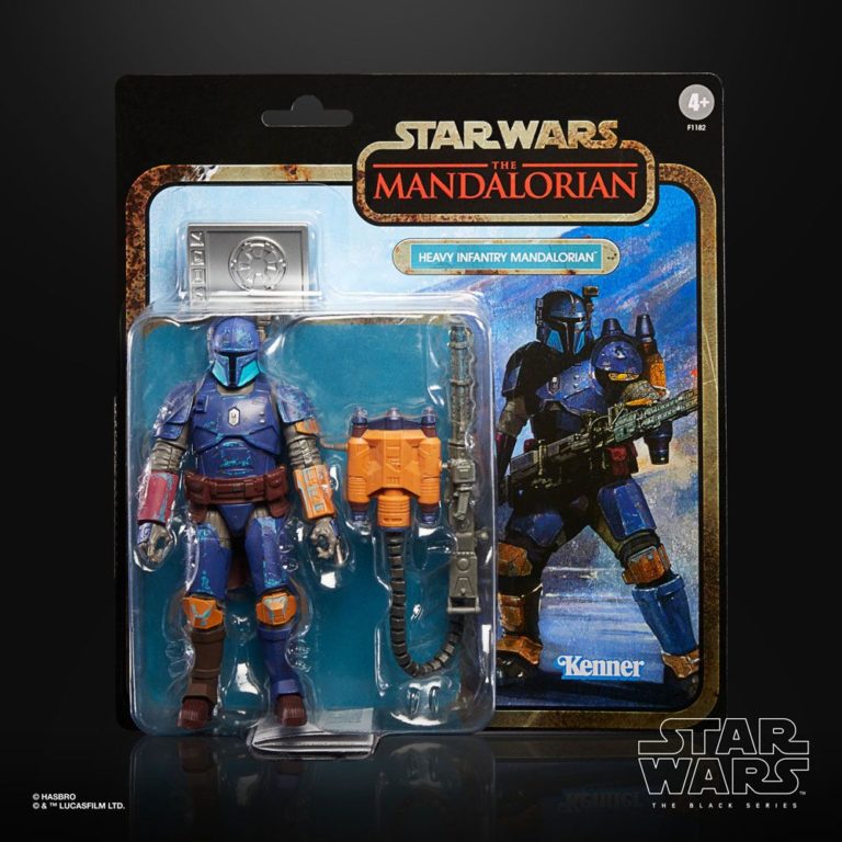 Heavy Infantry Mandalorian als Star Wars Black Series Credit Collection 6" Figur von Hasbro