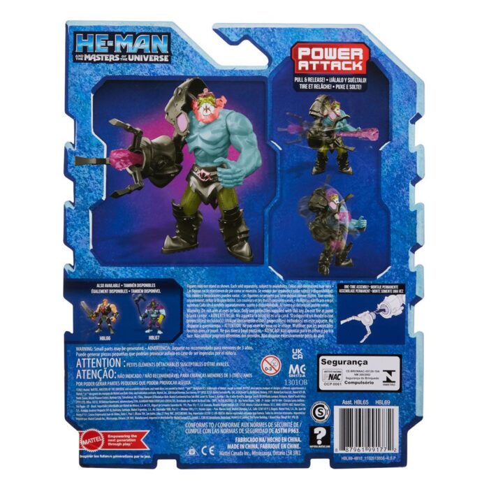Trap Jaw als He-Man and the Masters of the Universe MotU Power Attack Figur von Mattel