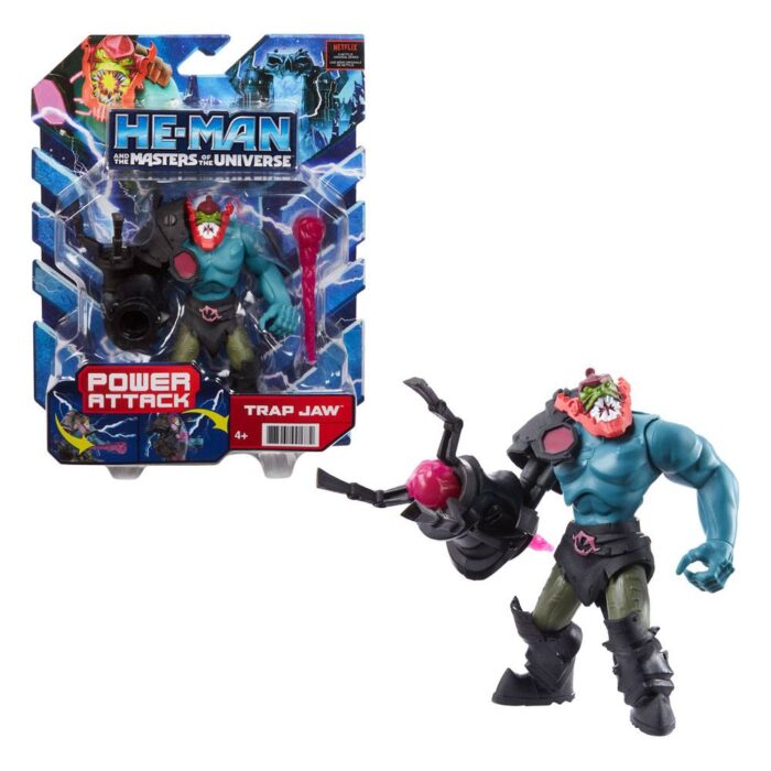 Trap Jaw als He-Man and the Masters of the Universe MotU Power Attack Figur von Mattel