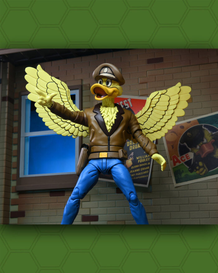 Teenage Mutant Ninja Turtles Cartoon Ace Duck & Mutagen Man von NECA präsentiert