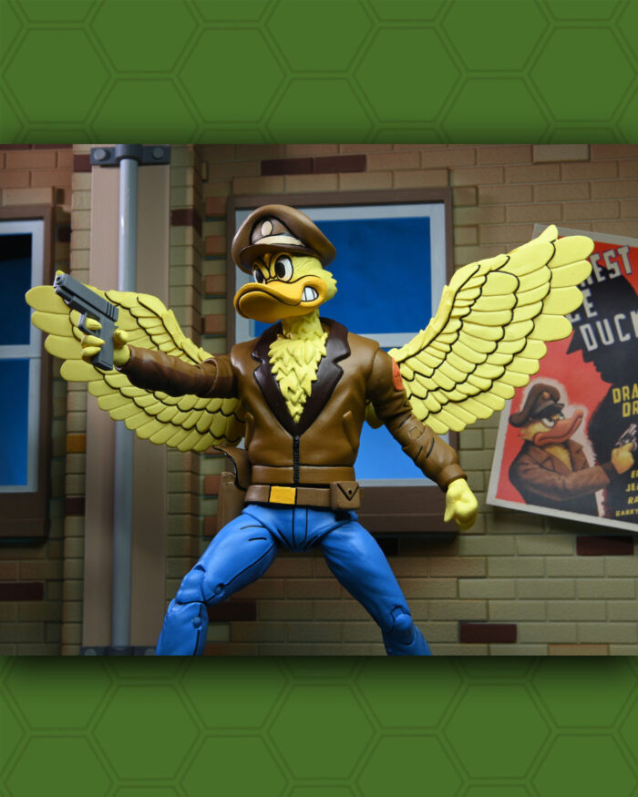 Teenage Mutant Ninja Turtles Cartoon Ace Duck & Mutagen Man von NECA präsentiert